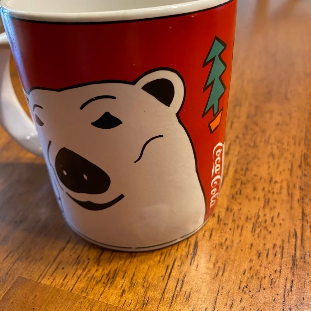 Coca-Cola mug from Gibson housewares. 1996 edition